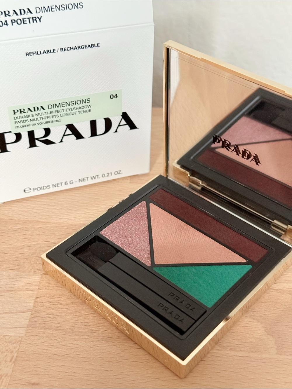 Prada Dimensions Eyeshadow Palette 04 Poetry